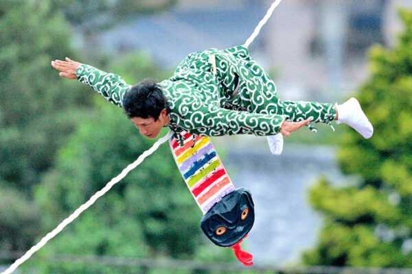 龍ケ崎市　撞舞（つくまい）