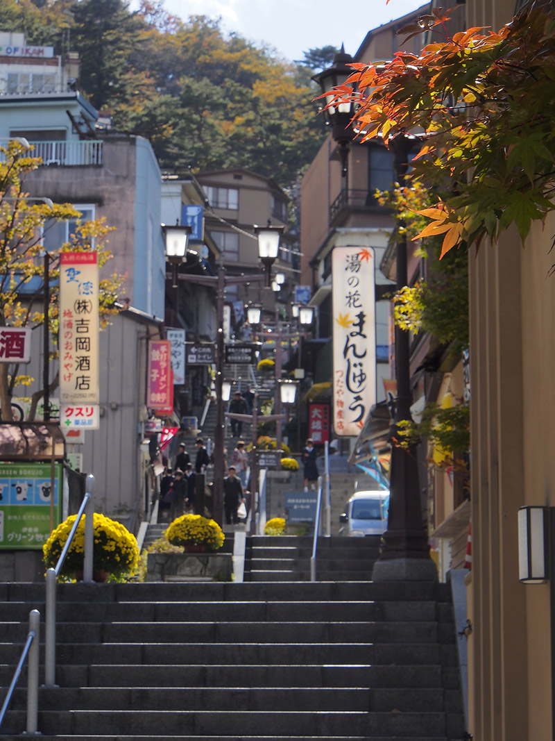 Ikaho Onsen Stone Step Street