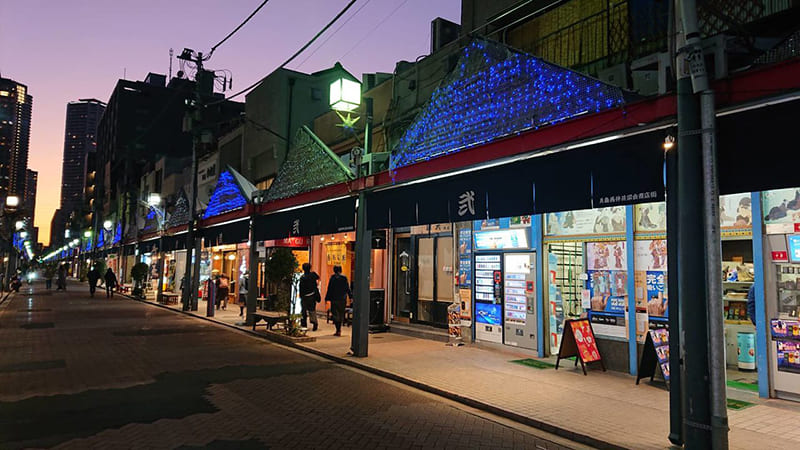 쓰키지 몬자 거리