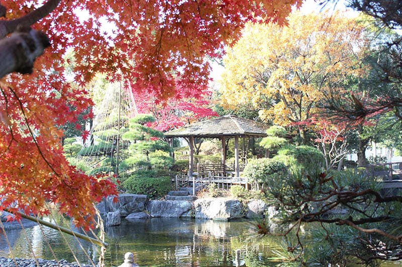 하나하타 기념 정원 오카테이