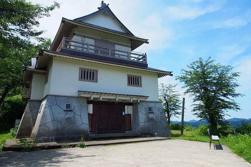 마츠다이 성터 동경의 조망