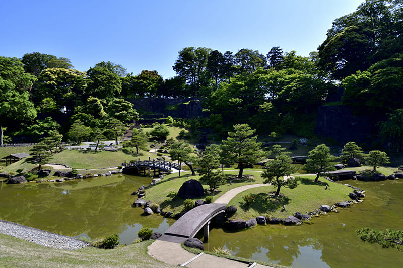 교쿠센인마루 정원
