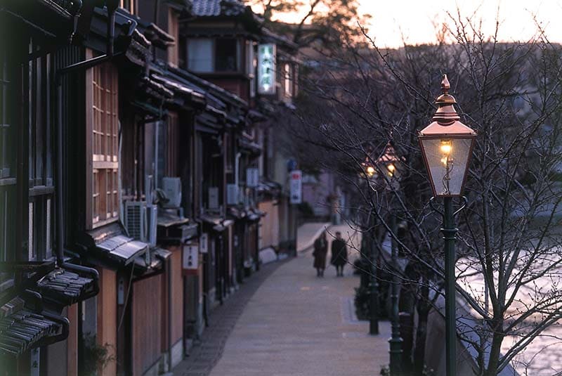 가즈에마치 찻집 거리