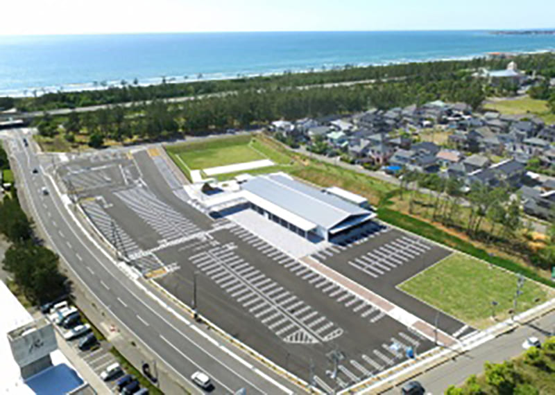 미치노에키 노토 지리하마