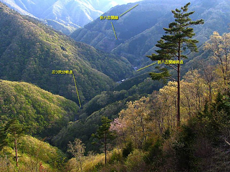 오리바치 고세키 임도