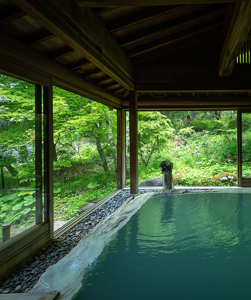 시라호네 온천 코나시노유 사사야