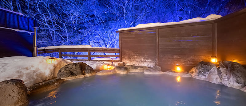 시라호네 온천 츠루야