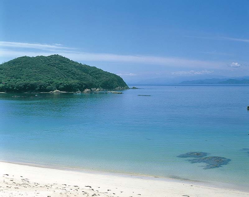 고자 시라하마 해수욕장