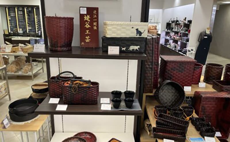 오미 잇칸바리 에비타니 공예