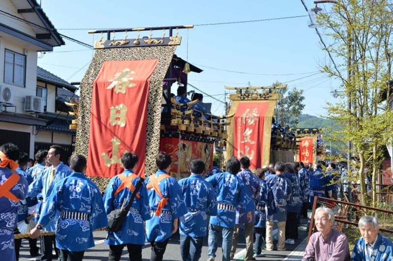 三河內曳山祭