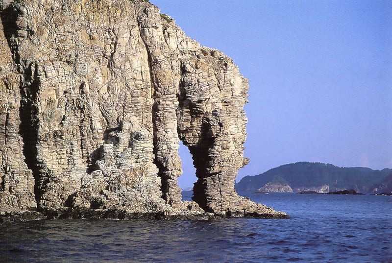 오키 시라시마 해안