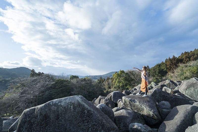 万倉の大岩郷