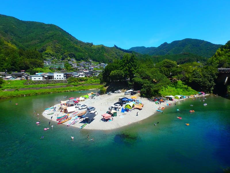 宮崎の河原キャンプ場