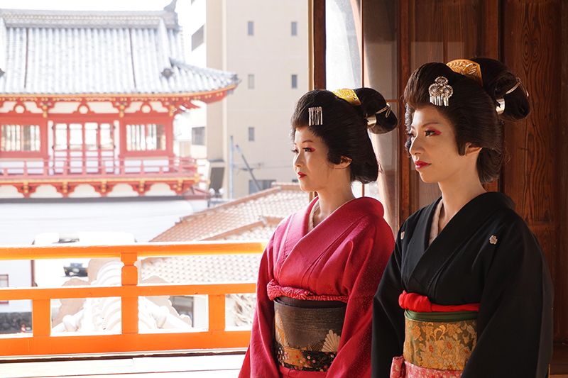 芸妓なりきり体験　武雄温泉芸能組合