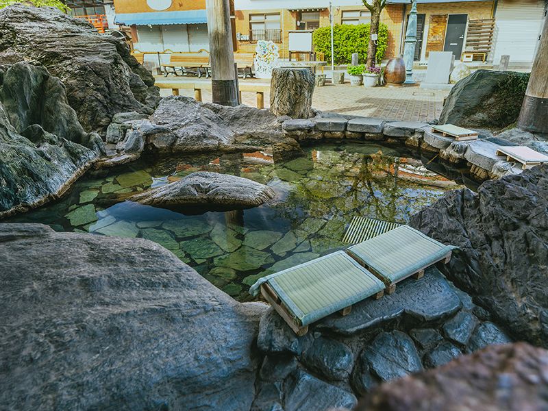 シーボルトの足湯