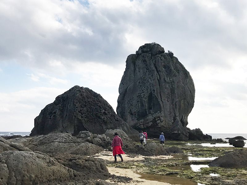 節田立神岩